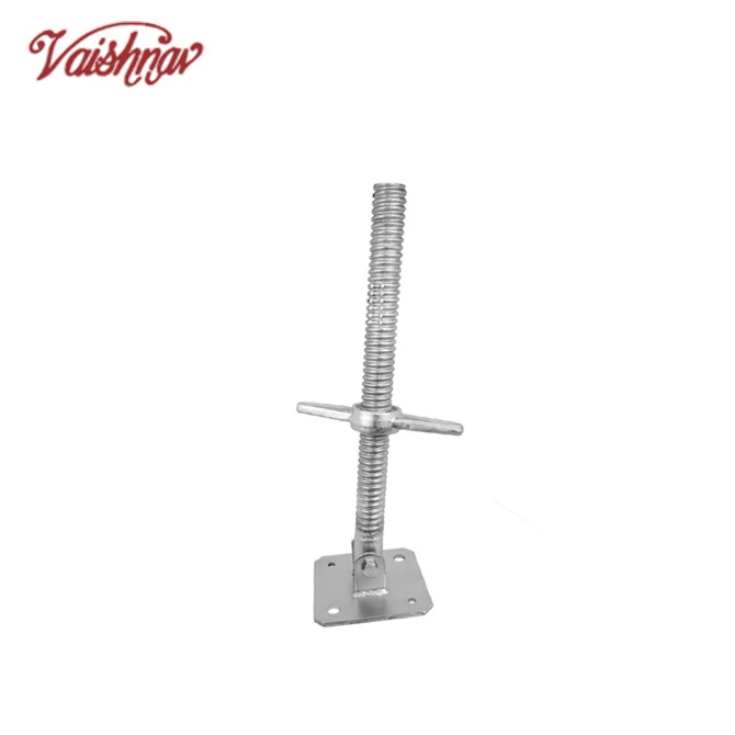 Scaffolding Adjustable Screw Jacks Hollow Base Jack Construction Scaffolding Cuplock Accessories X 4mm Pipe Universal Jack 38