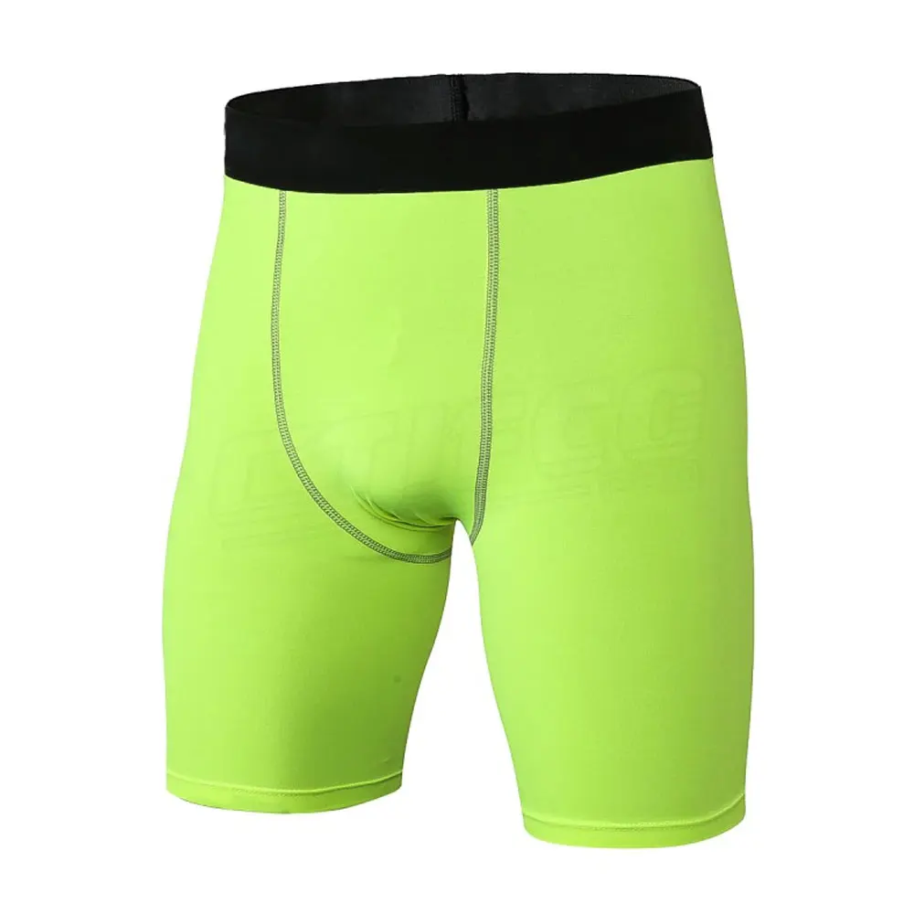 Gym Plus Size Men Shorts with Pocket Compression Shorts