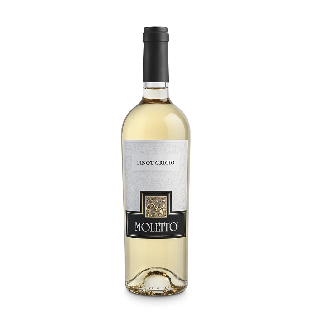 Pinot Grigio White Still Wine From Italy Veneto District Produced From Pinot Grigio Grapes