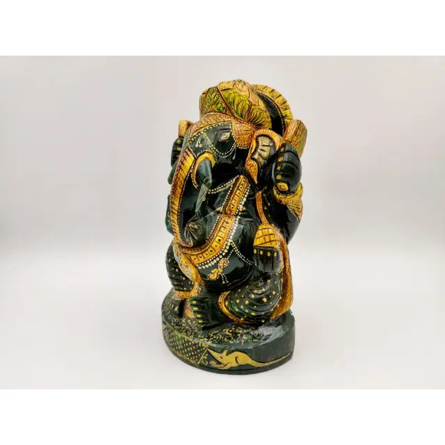 Green Aventurine Painting Ganesh Modern Art Indian India famous god lord Ganesh  painting in bulk quantity for wholesale