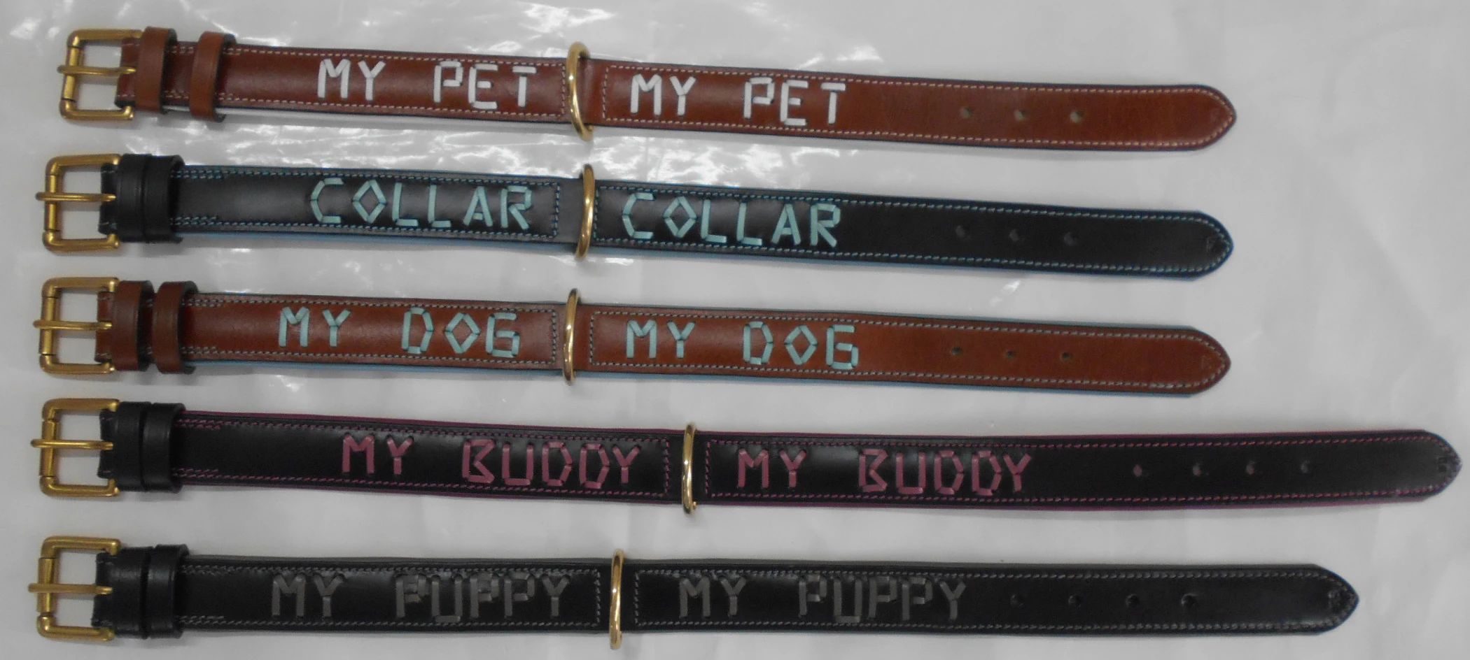  Ошейник для собак ручной работы дизайнерский ошейник из натуральной кожи класса люкс мягкая подкладка ручная работа лучшее качество