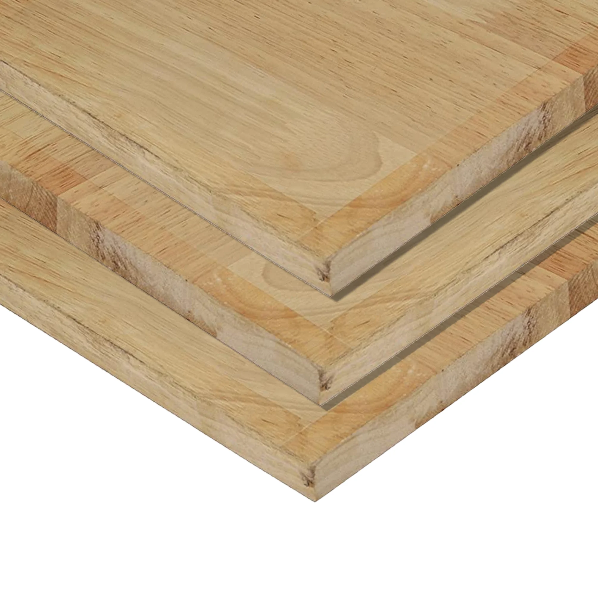 FSC Rubber wood panel- Rubber finger joint board - custom wood cutting board