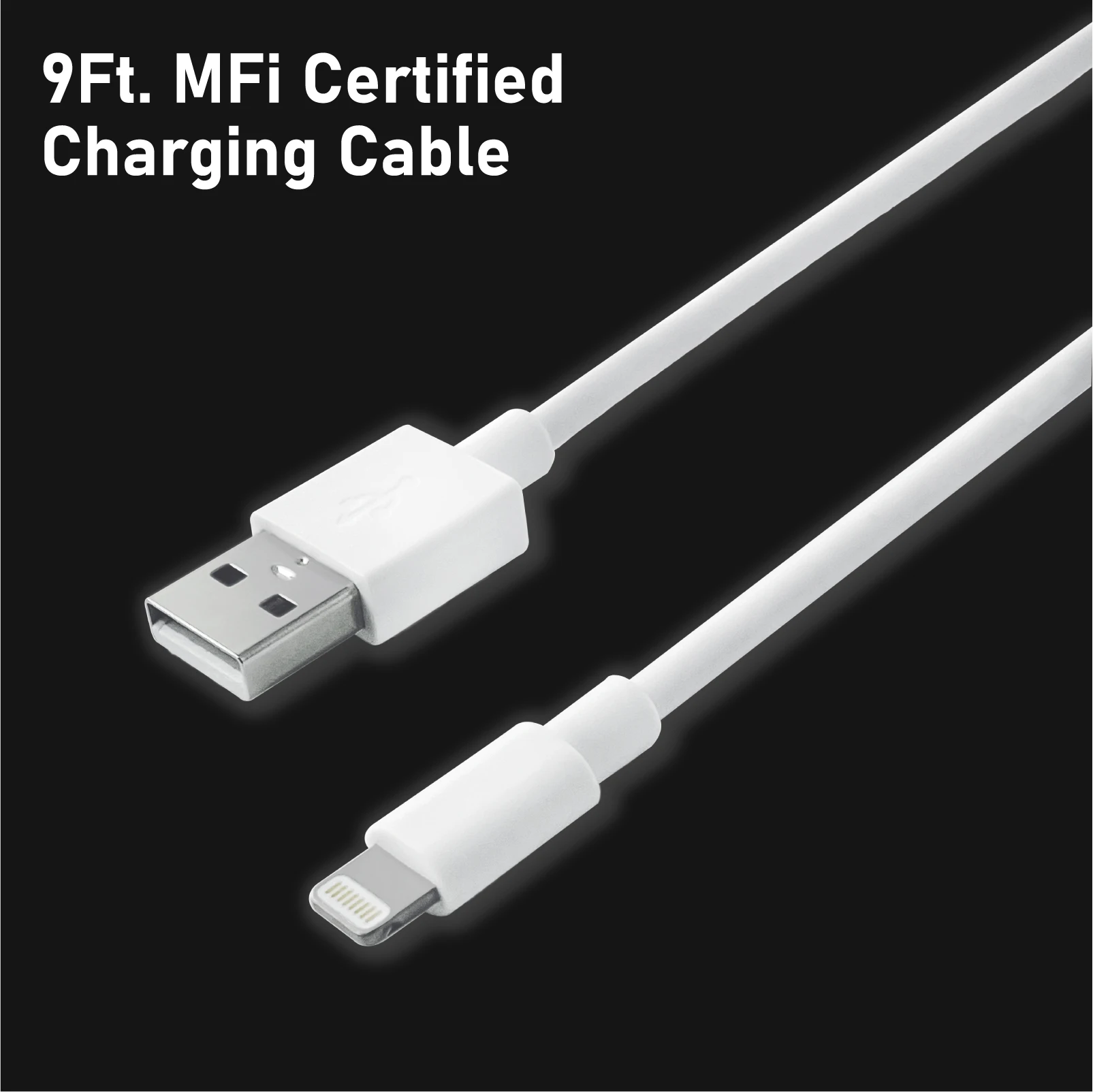 Big Sale MFi Certified Lightning cable 9ft/2.75m Ready to ship Wholesale Price