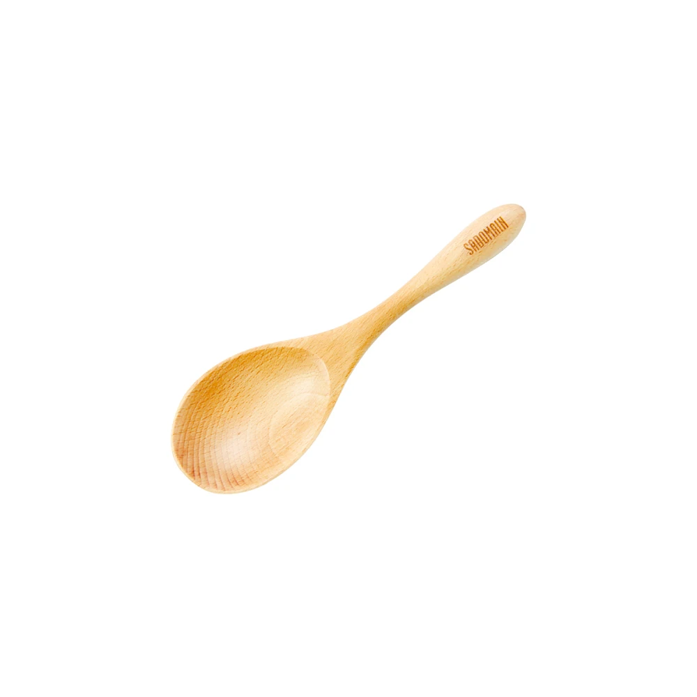 Beech pure manual home Chinese spoon