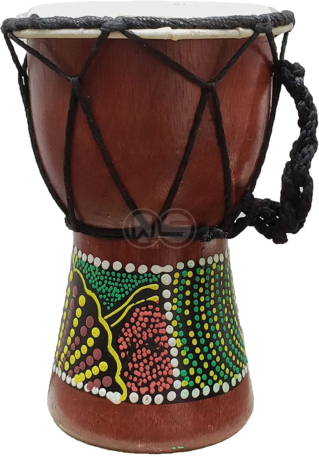 Djembe барабан ручная роспись разноцветная точка абориген с уникальными случайными узорами Бонго африканская музыка для начинающих детей