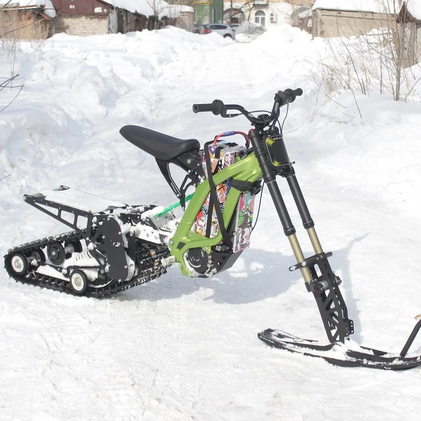 
Snowbike KIT Monotrack snowmobile kit tracked kit for Sur Ron Ebike pitbike motorcross ATV bike motorcycle enduro 