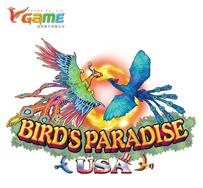 VGAME Birds Paradise USA PC Board Software Fish Game for Sale