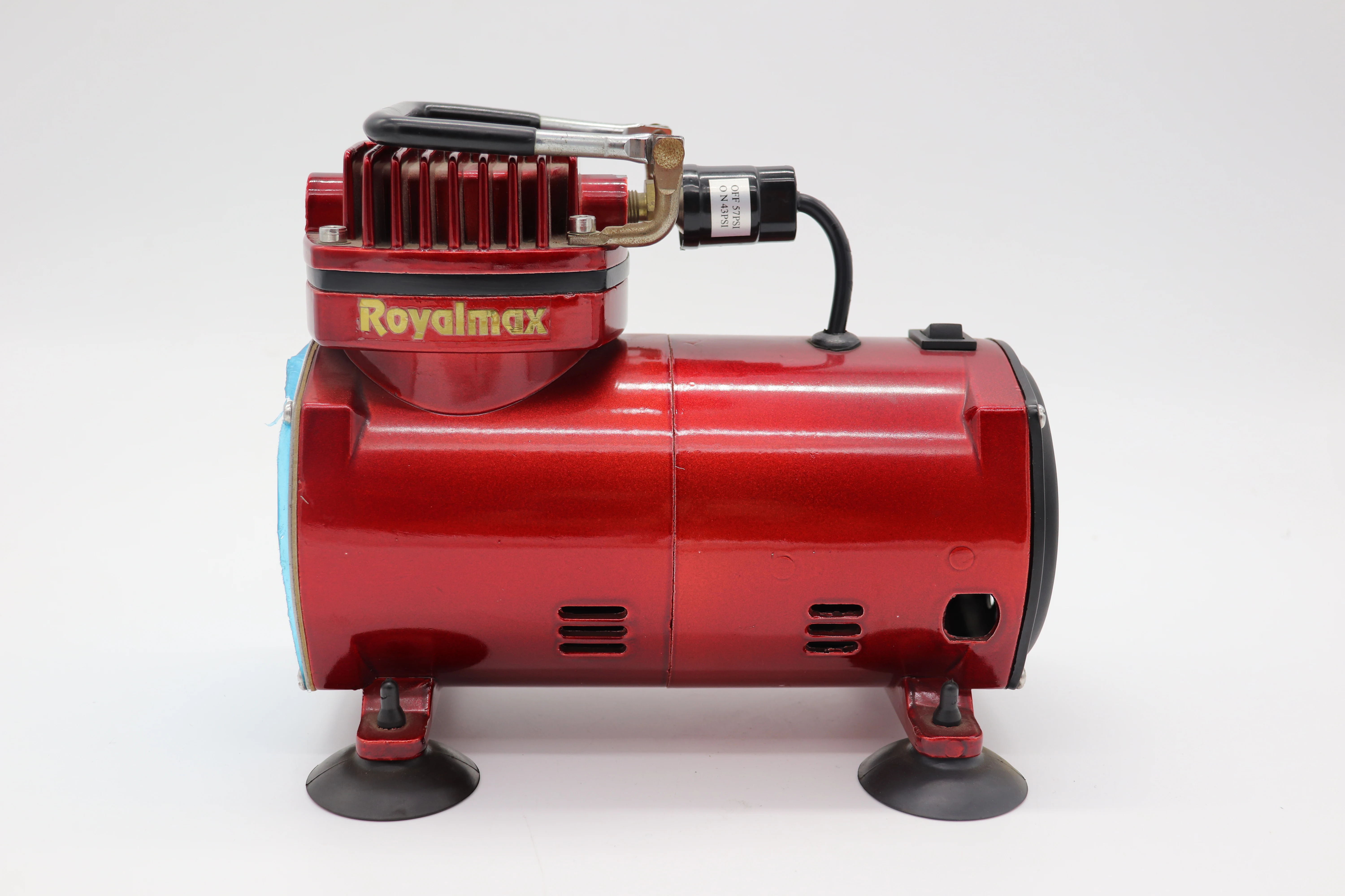 mini airbrush compressor  TC-20B(red color) for hobby, makeup, cake decoration painting body
