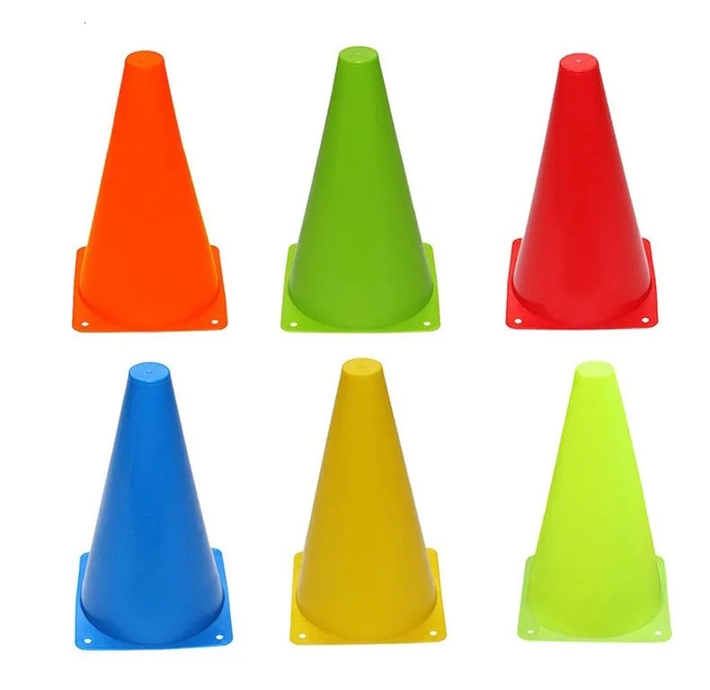 Soccer Cones Marker Training Accessories Sign Flat Pressure Resistant Cones