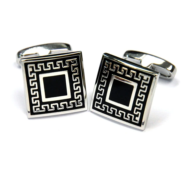 Top Most Selling High Quality Custom Enamel Metal Cufflinks for Men for Gift Set from Genuine Exporter