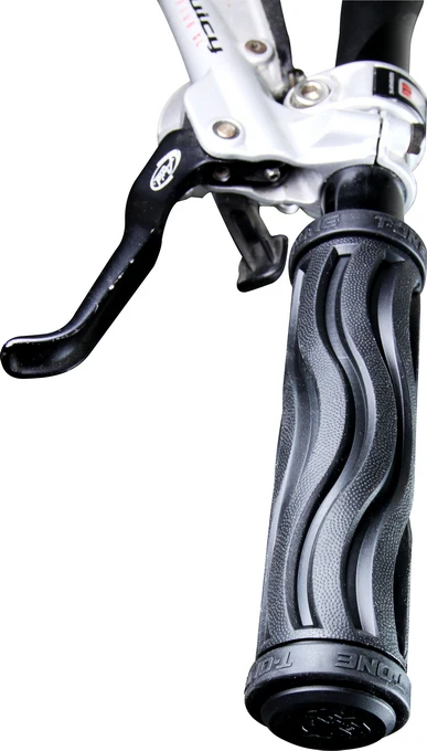 T-ONE WAVE High Quality Comfortable One Piece TPR Grip Bike Handlebar