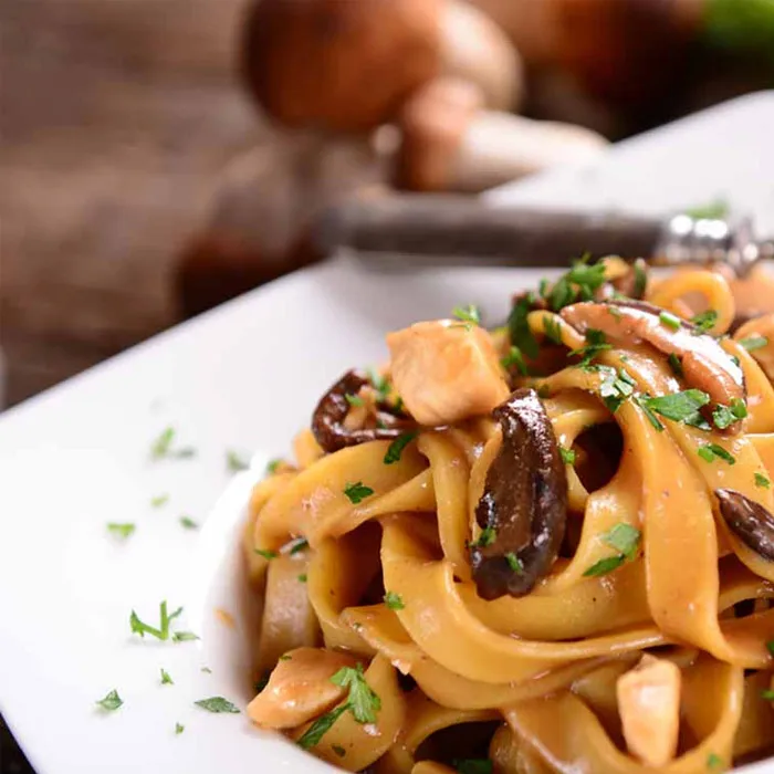 Итальянская Макарон с порцини грибами 500 г, отличное качество