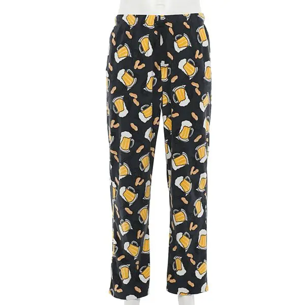 
Men Microfleece Sleep Pants Wholesale Custom Pajama Adult for Men 