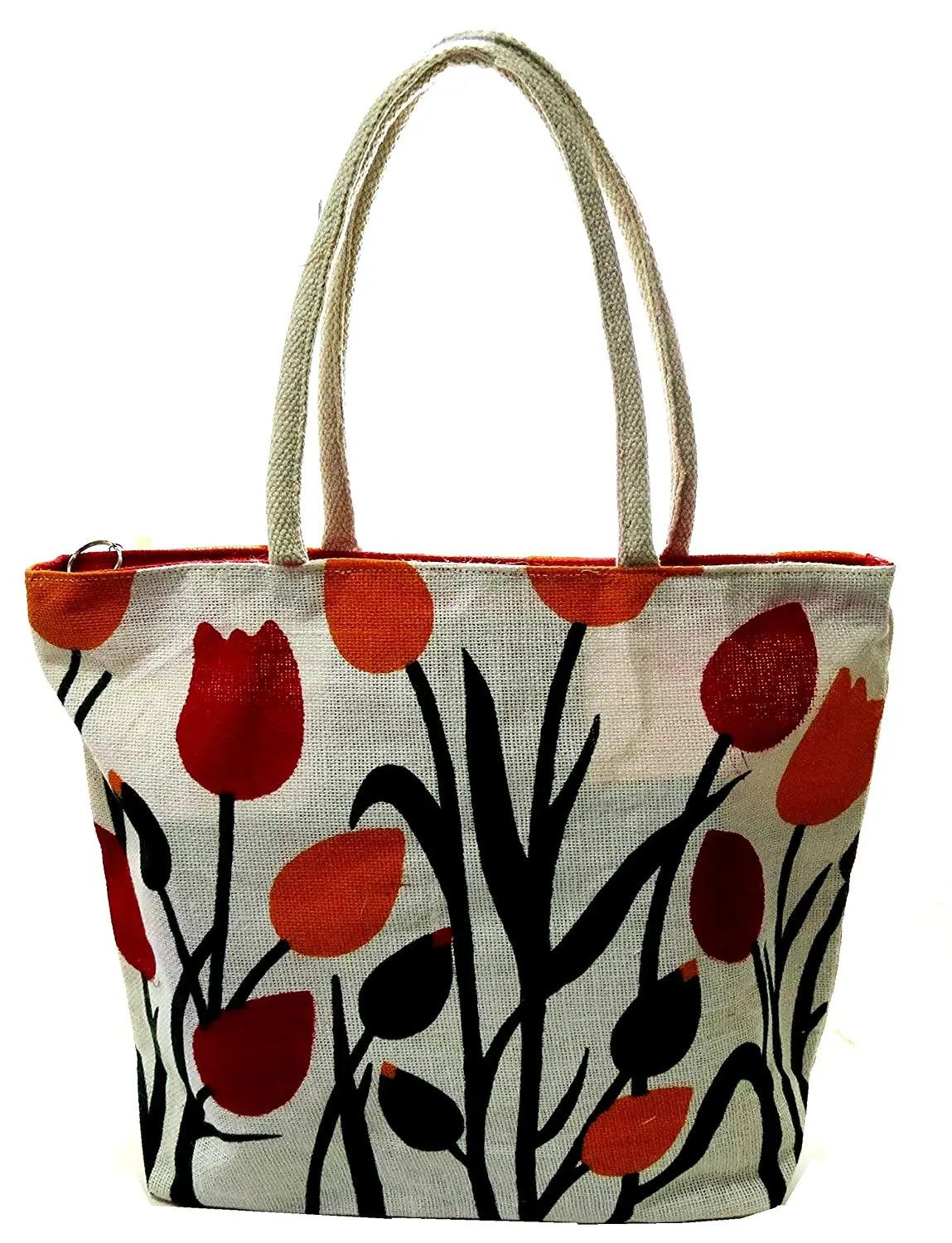 Custom Printed Burlap Handbag Eco Reusable Shopping Jute bag 100% High Quality Export Oriented Hot Selling Printed Hand Bag