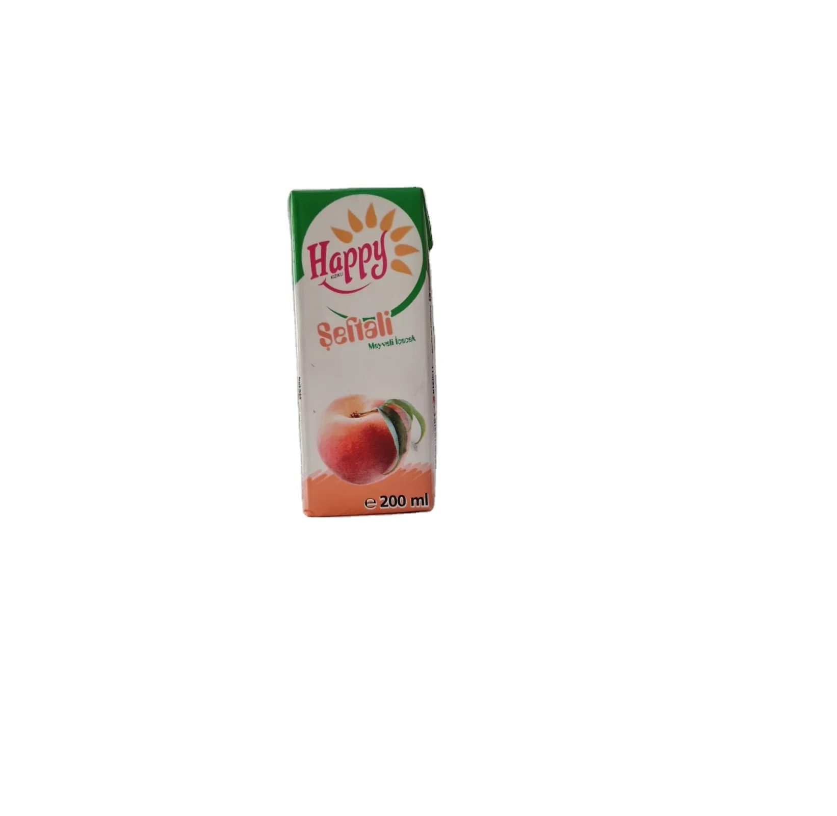 Фруктовый напиток HAPPY PEACH в асептической упаковке 200 мл