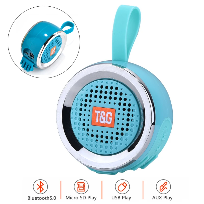New Products 2021 Innovative Product For Home Hd Sound Tg146 Bass Blue Tooth Speaker Portable Stereo Bt Wireless Speaker