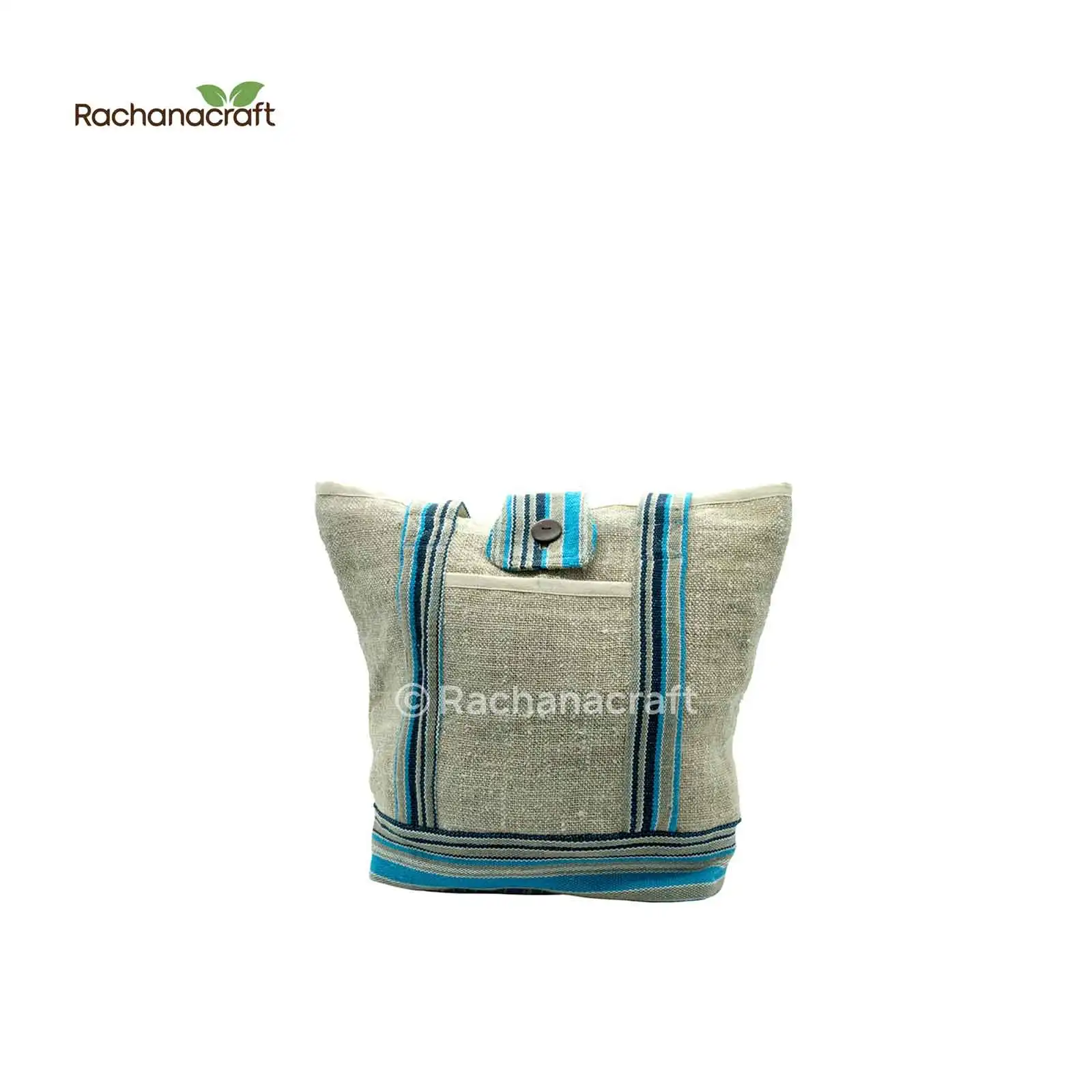 Handmade ,Organic, Hemp Tote Bag for Daily Use by Women Shoulder Bag for Travel, Daily Use Made in Nepal Wholesale Supply