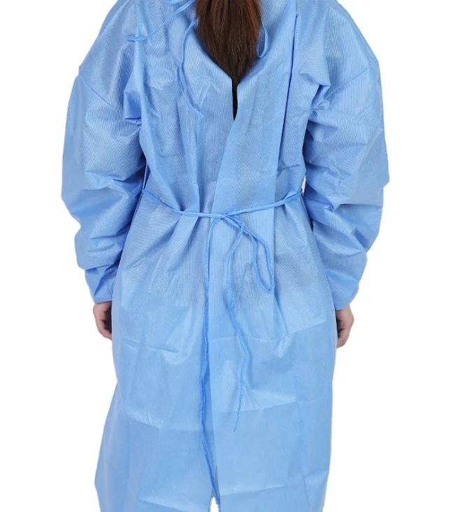 Одноразовая Стерильная игла для PP PE non сплетенная ткань полипропиленовые хирургические fabricis непроницаемый Халат