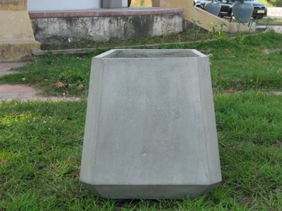 GFRC planters manufacturer Customized Shape garden pottery GRC concrete urn planter From Vietnam