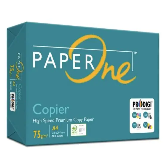 A4 Paper One 80 GSM /70GSM Copy Paper / A4 Copy Paper 75gsm / Paperone A4