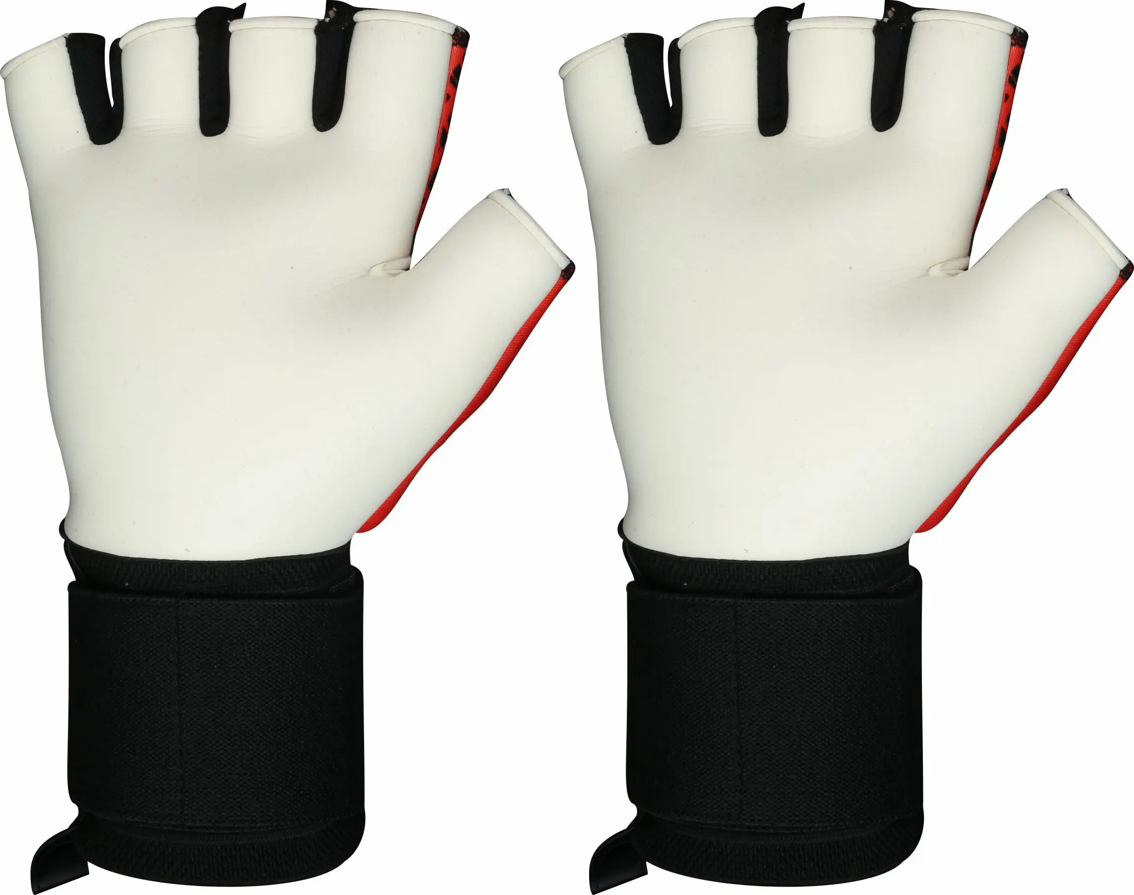 Перчатки Futsal изготовлены из нового базового немецкого латексного дышащего материала, плотно прилегают к игроку, легко захватывают футбол