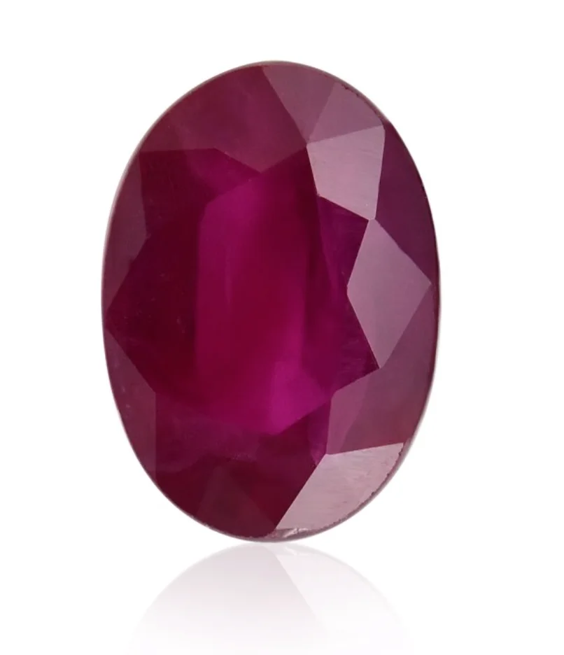 
1.09Carat Pure Red MOZAMBIQUE Ruby Oval Shape IGI Certified Loose Gemstone Ruby Stone Precious GemStone By Real Gems Free Ship 