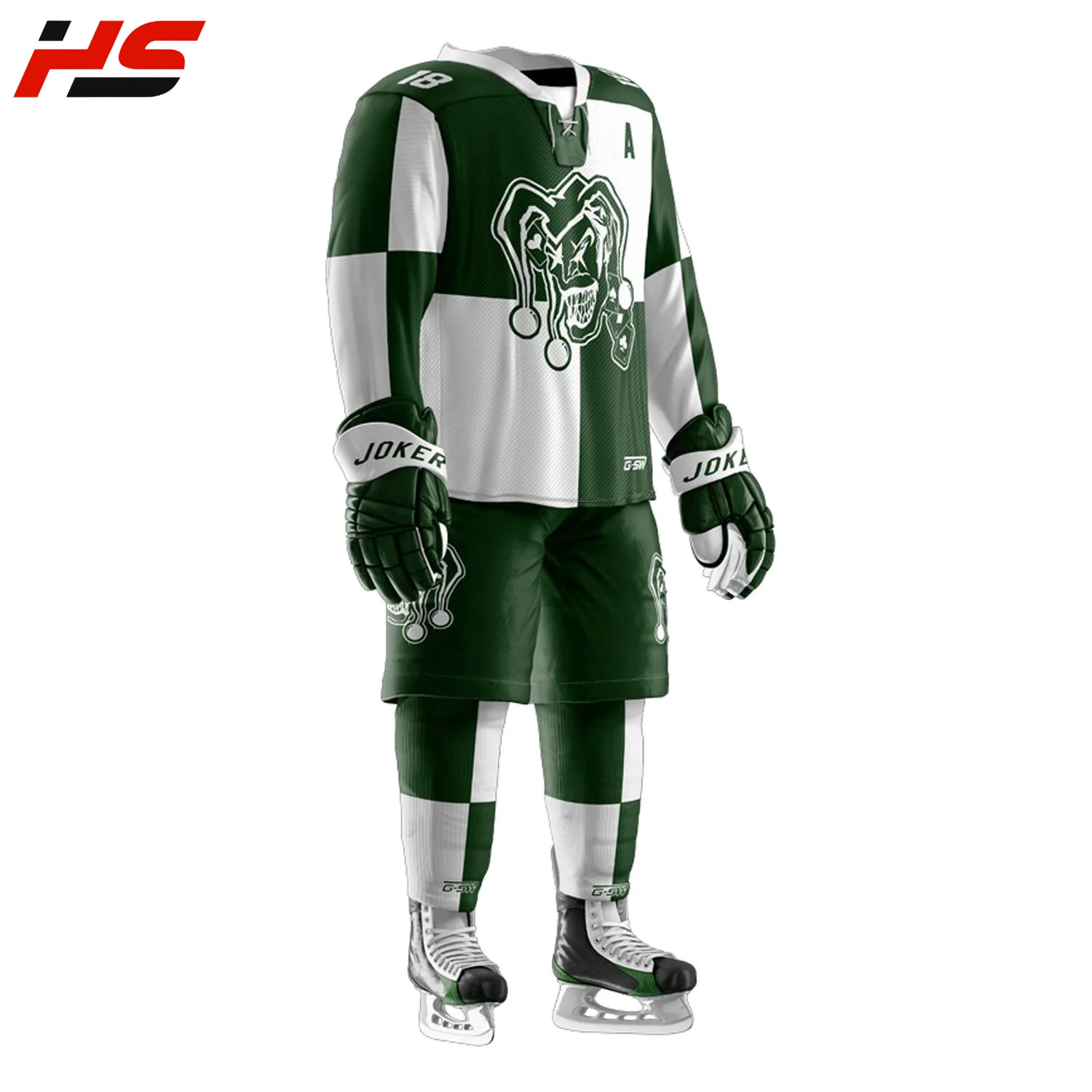 
100% Polyester Team Breathable Field Hockey Jersey Men Sublimation Ice Hockey Uniform. 