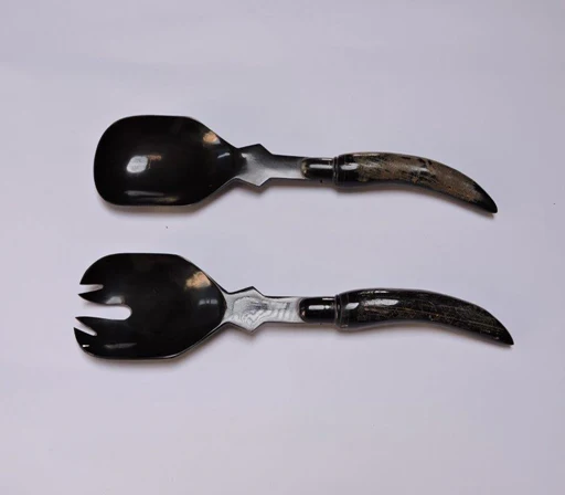 High quality Buffalos horn made kitchenware salad server