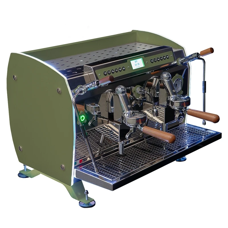 Высококачественная Военная Зеленая Автоматическая Профессиональная Кофемашина Apollo 2 Gp Prima Musa, итальянский дизайн OEM