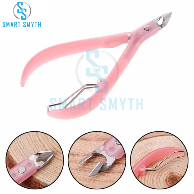 Professional Cuticle Scissor Fingernail Cuticle Nipper Trimming Nail Clipper Cutter
