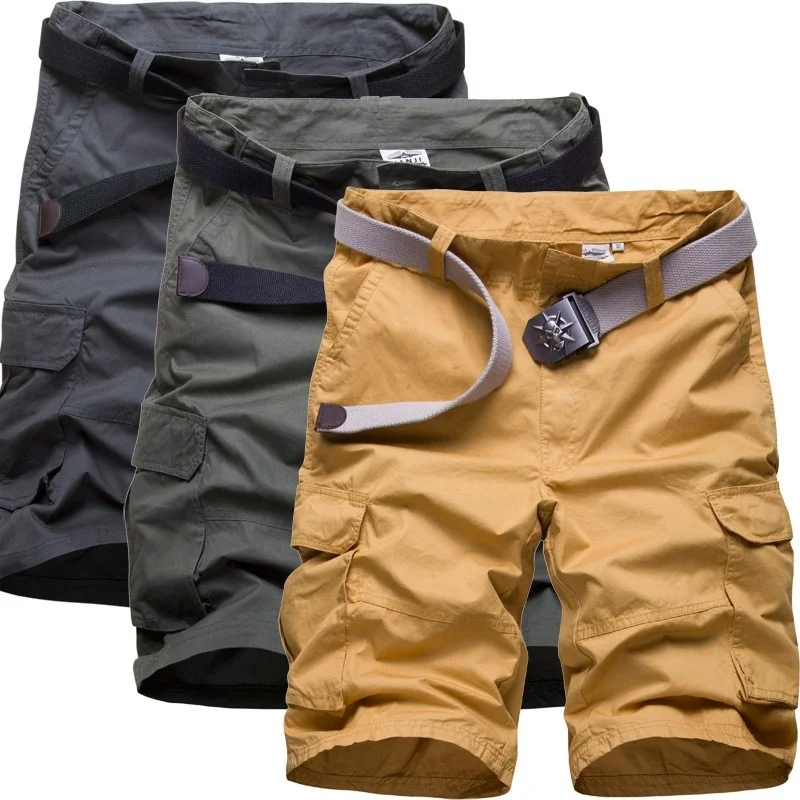 New Arrival Wholesale Hot New Products Men 6 Pocket 3/4 Cargo Shorts