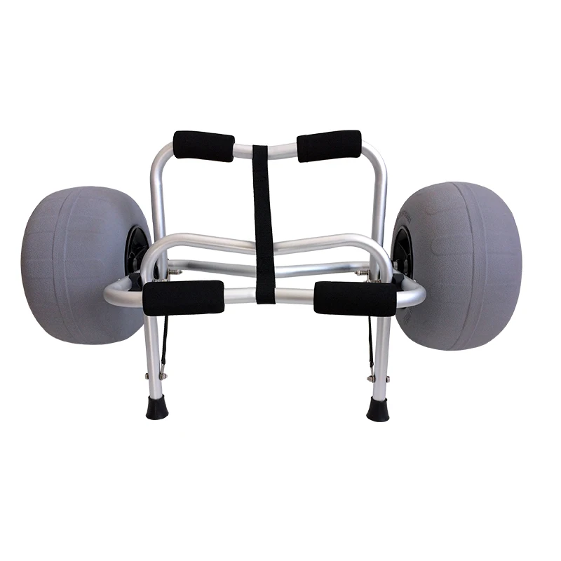 NINGBO YONK aluminum kayak trailer beach trolley cart with balloon tires