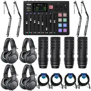 High Quality Rode Microphones RODECaster Pro Integrated Podcast Production Console W-ACC KIT