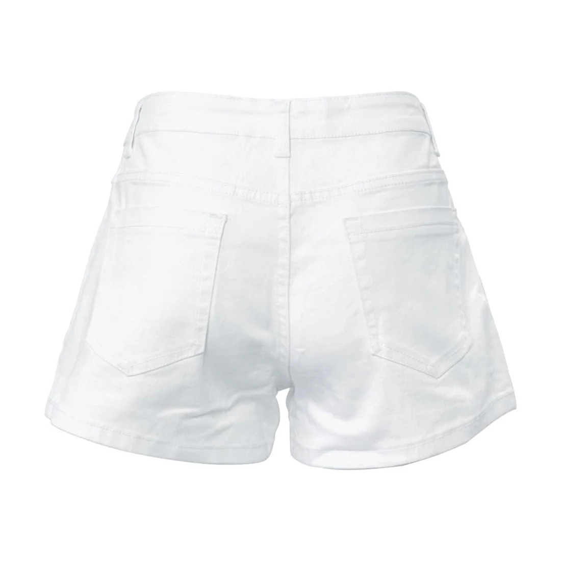 2023ROUSE SPORTS NEW ARRIVAL Women Mini Jeans Denim Shorts Hot Pants Low Waisted Solid Jeans