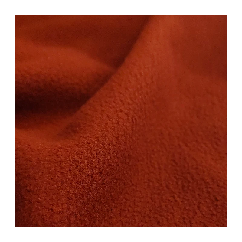 Spot outlet 100%polyester brush fabric material recycle poly eco-friendly fabric stoffe