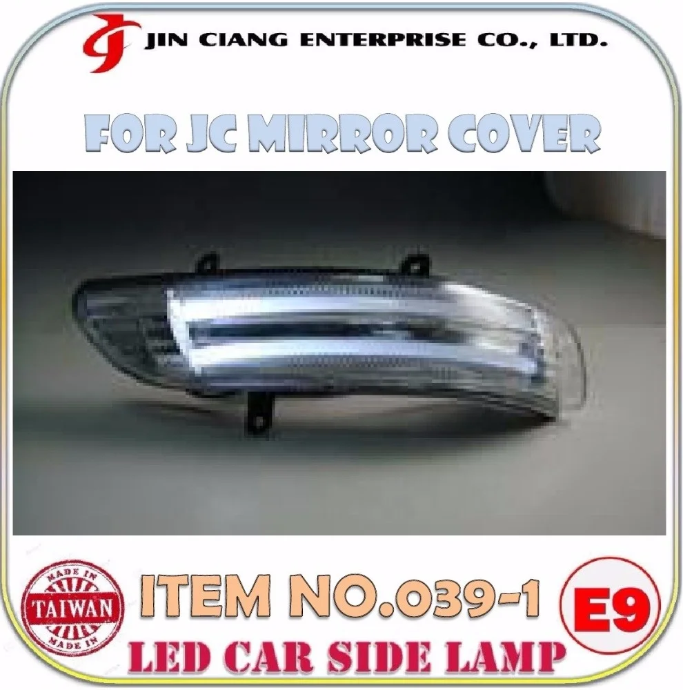 Специальный автомобиль JC зеркальная крышка ES350 IS250 ISF LS LX570 светодиодная боковая лампа