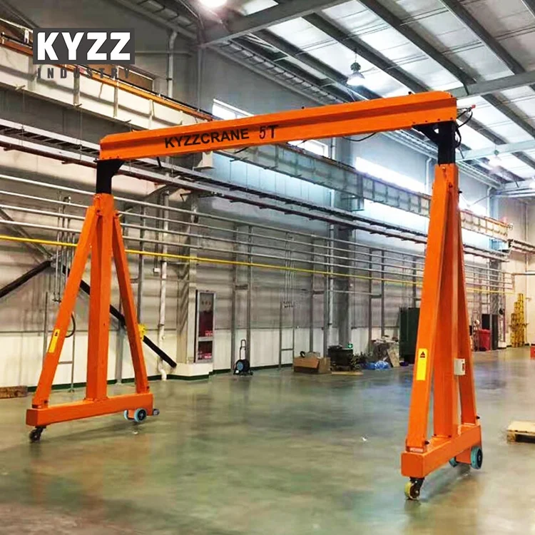 portable loading unloading Skip Truck Gantry Crane