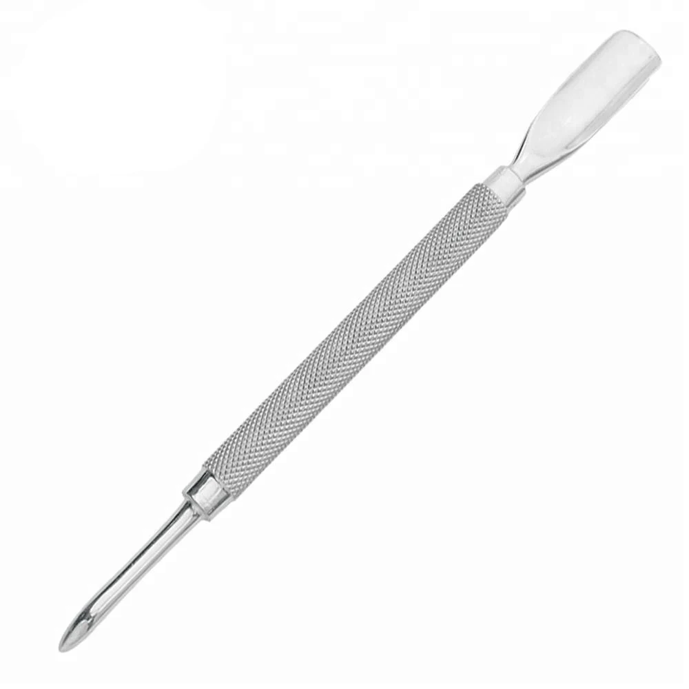 Wholesale Cuticle Pushers Made With Stainless Steel Materials One End 5mm to 9mm (Gouge) 2nd End Scraper