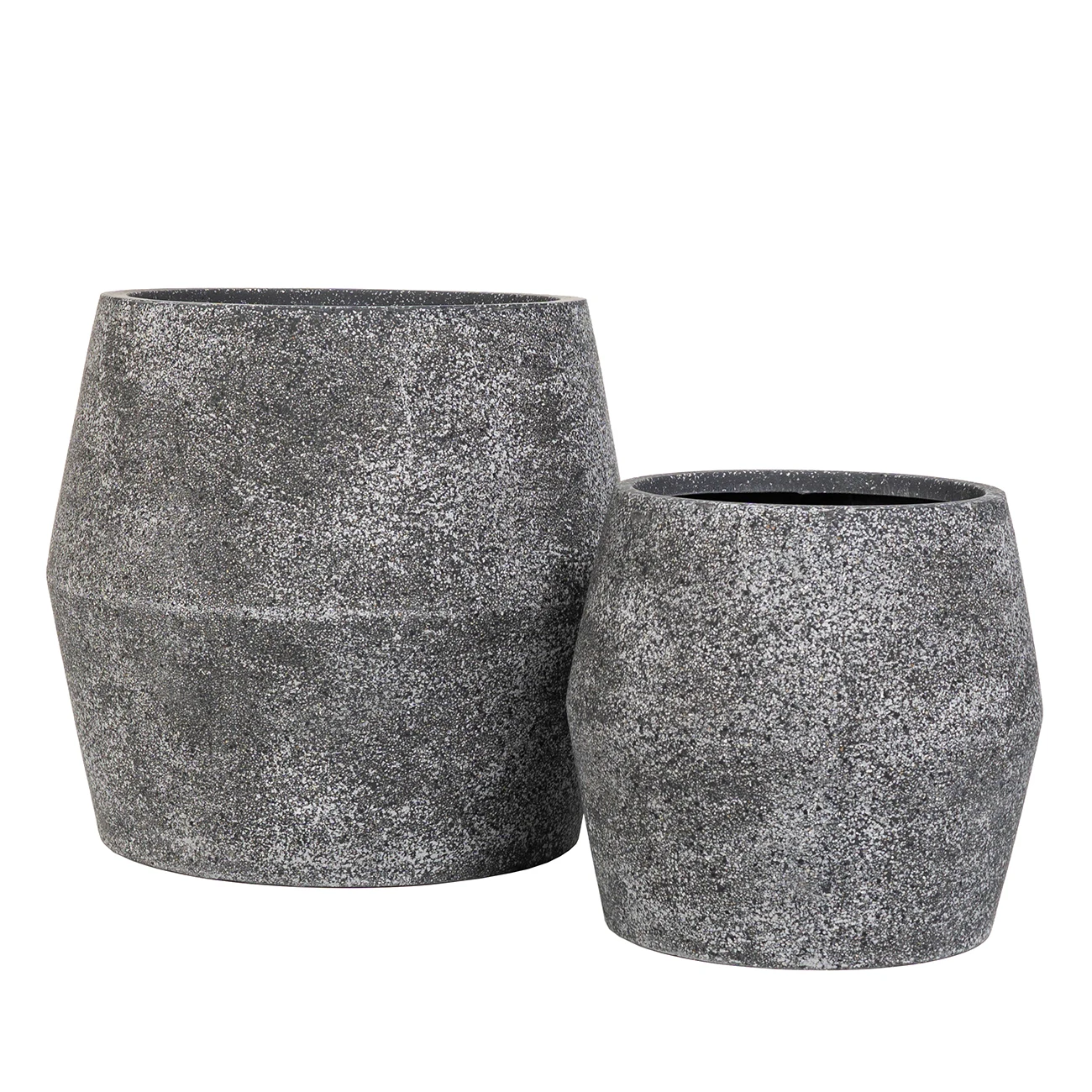 Resin Flower Vase Pots planters New Stone cement patio garden Bohemian plant engineeringmaterial indoor outdoor decorative