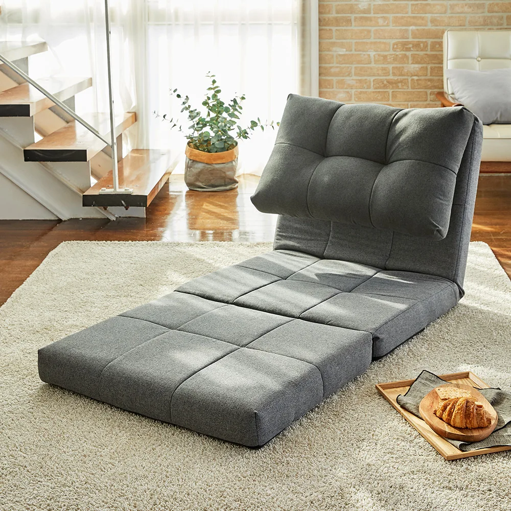 Tatami Folding Floor Sofa Cum Bed Korean style Living room furniture Single Seat Adjustable Canape convertible Sofa