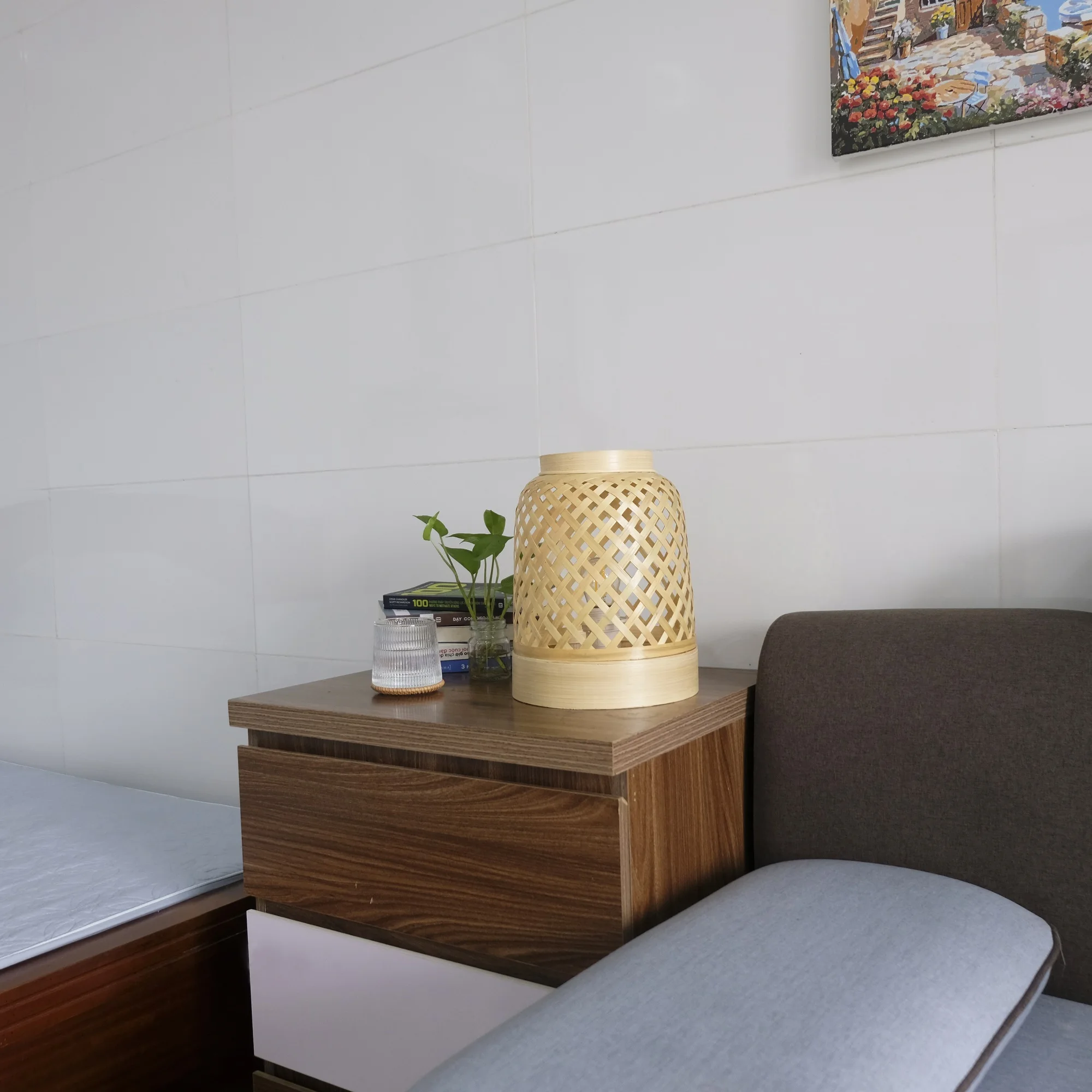 bamboo Lamp Atmosphere Desk Night Light LED table lamp indoor decorative lights ietnamese-style bed and breakfast bedroom light