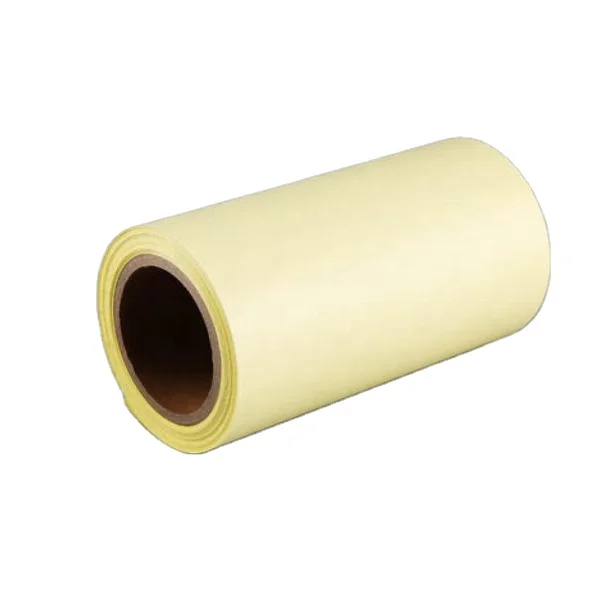 
High quality yellow 95 g silicone coated kraft paper release paper for transfer tape 