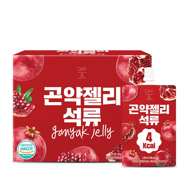 High quality delicious Pomegranate gonyak jelly Day & Gonyak Jelly Pomegranate made in Korea