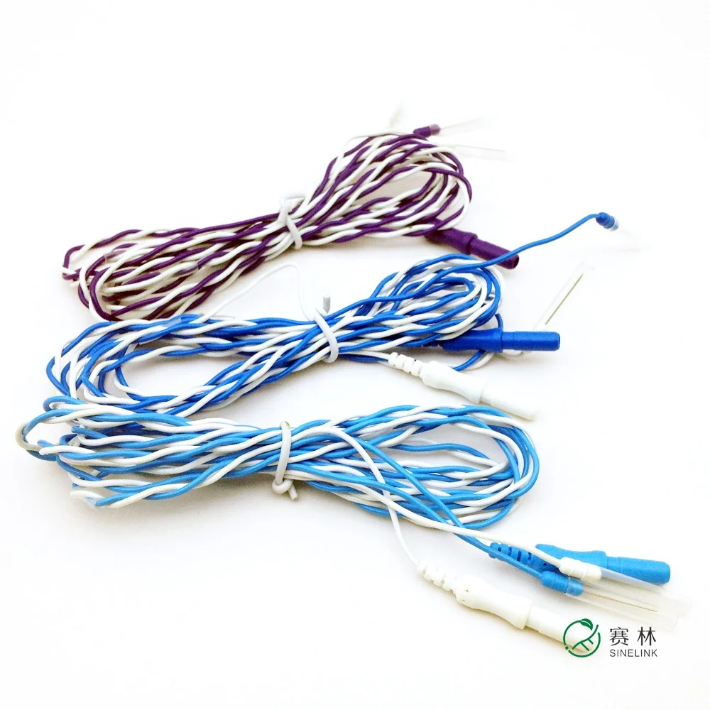 IONM Subdermal Disposable Twisted Pairs Dual ground Needle EMG Electrodes