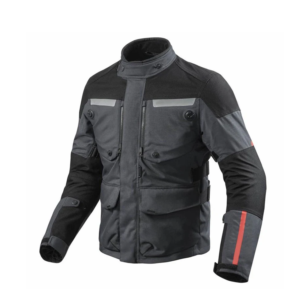Custom made motorcycle Textile Riding Jacket Super Speed Racing Jacket with Protectors and Windproof Lining