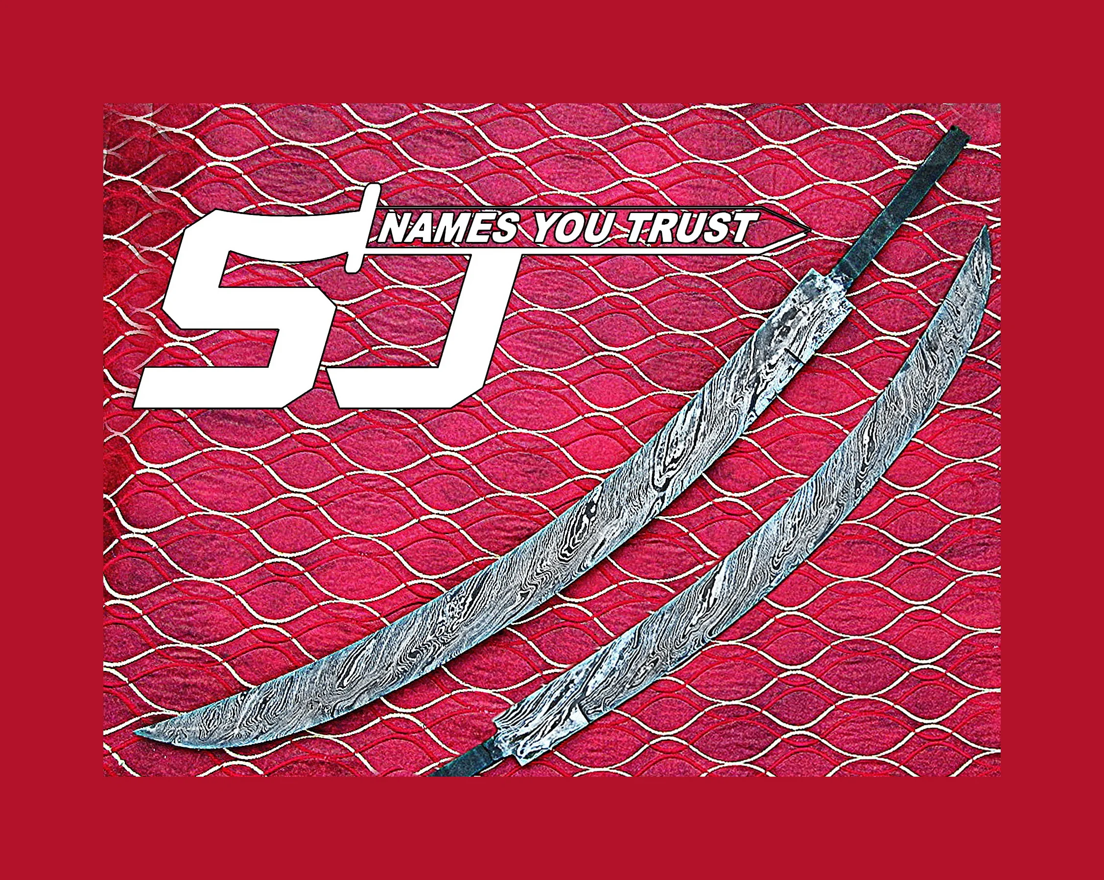 Хит продаж, пустые лезвия из дамасской стали ручной работы/новейший дизайн, заготовка из дамасской стали для ножей