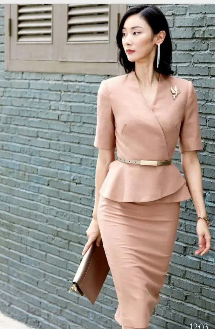 New Skirt Pink Color for Lady Trendy New Collection Autumn 2021 Made in Viet Nam High Quality export