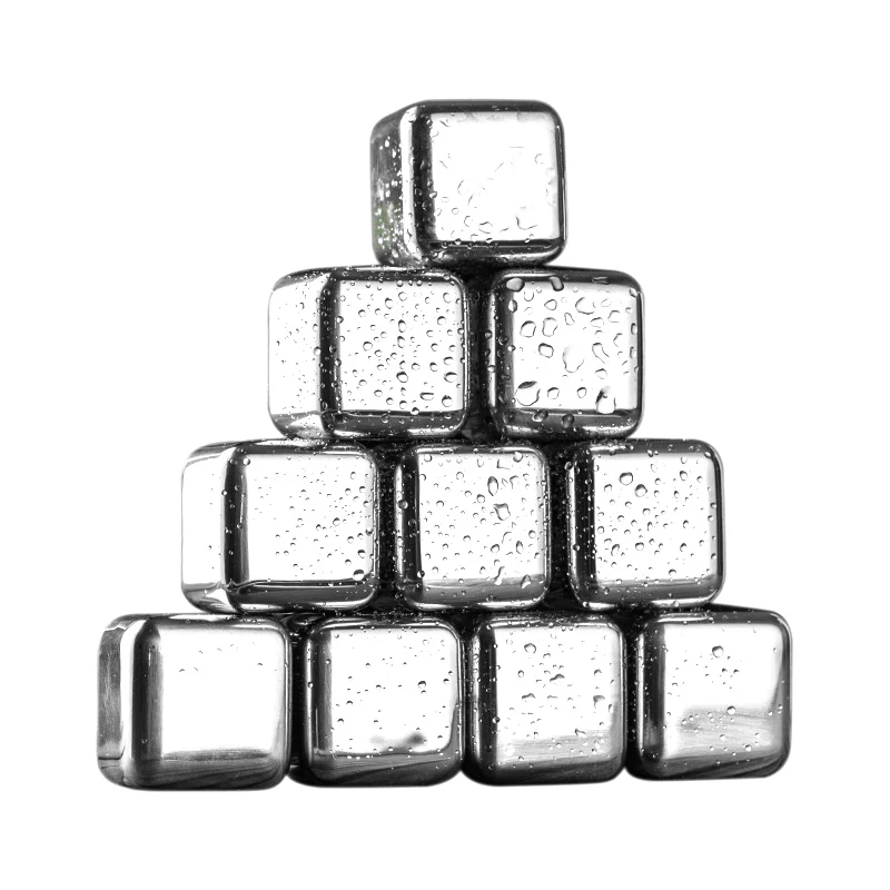 Stainless Whiskey Stones Wholesale ball ice breakers cube mold