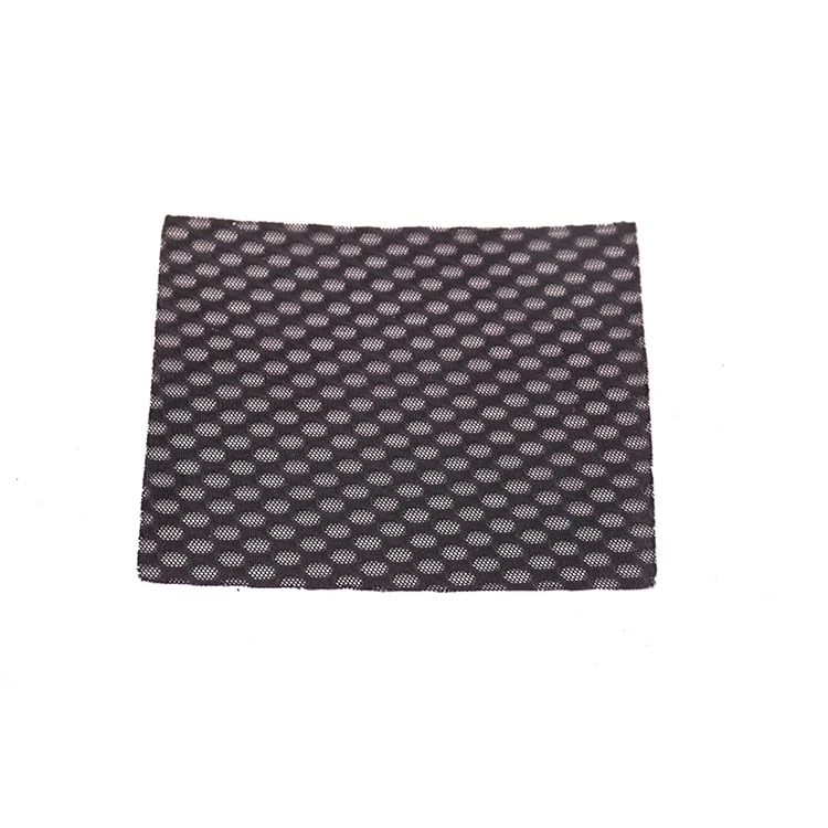 Spacer  Sandwich Black Shoes Foam Mesh Fabric Airmesh Fabric 3D Mesh Fabric