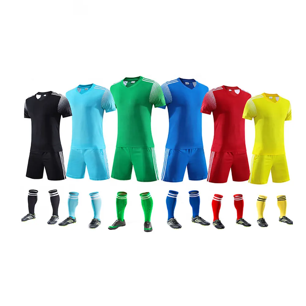 Wholesale Top quality Heat transfer logo design uniforms sports mexico uniform training football shirts soccer wear soccer